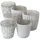 Boltze Windlicht Patty Glas Grau