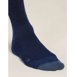 Icebreaker Ski+ Light OTC Herren Skisocken-Dunkel-Blau-L