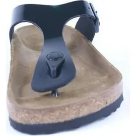 Birkenstock Gizeh Birko-Flor Lack schwarz lack 38