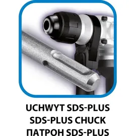 Graphite SDS+ Schlaghammer 900W inkl. Transportkoffer