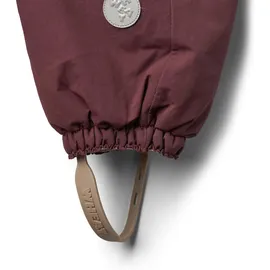 Wheat Schneeoverall "Snowsuit Nickie Tech", Mädchen, Gr. 98, N-Gr, lila (lila dawn), Obermaterial: 100% Polyester. Fleece: 100% Polyester. Futter: 100% Polyester. Wattierung: 100% Polyester, normal, Overalls, wasserdicht, atmungsaktiv und leicht wattiert