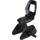 Bobike One Junior, Für Kinder ab 6 Jahren bis 27 kg, Ergonomisch, Sicher, Faltbar, Schwarz