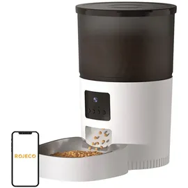 rojeco Automatischer Haustierfutterautomat WiFi mit Kamera