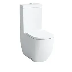 LAUFEN Palomba Stand-WC-Kombination H8248010000001 weiß, spülrandlos