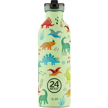 24Bottles Urban Bottle Jurassic Friends Grün 0,5 l