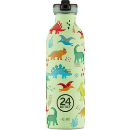 24Bottles Urban Bottle Jurassic Friends Grün 0,5 l