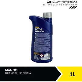 Mannol Bremsflüssigkeit DOT-4 1 l
