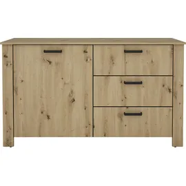 byLIVING Faro 140 x 84 x 40 cm Artisan Eiche / Braun