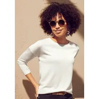 LASCANA 3/4-Arm-Shirt Damen creme, schwarz Gr.48/50