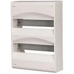 Eaton 110154 Haubenverteiler, 2-reihig, mit Rückwand, Schutzklasse 2 BC-A-2/26-G