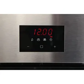 Respekta Backofen autark Einbau Edelstahl Herd Grill Heißluft Timer Ofen Jim 72L Respekta