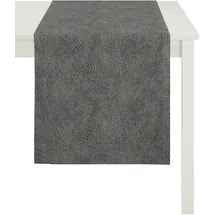 APELT Tischläufer 1102 Loft Style, Jacquard (1-tlg) grau
