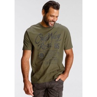 MAN'S WORLD T-Shirt, Gr. S (44/46), oliv, Shirts, 32769349-S
