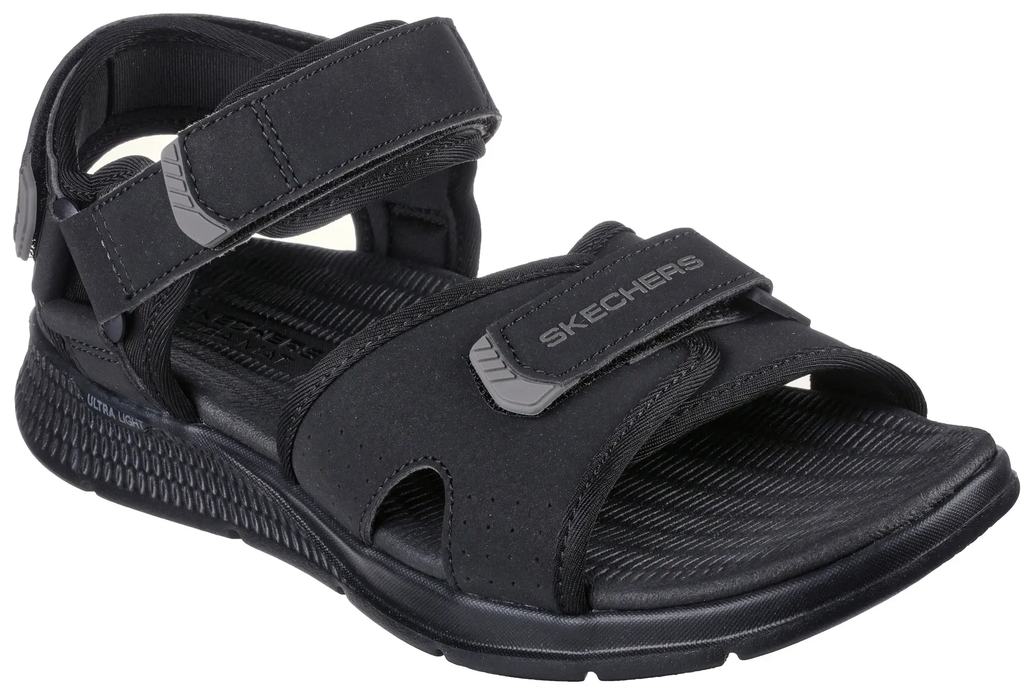 Sandale »GO CONSISTENT SANDAL-TRIBUTARY«, Sommerschuh, Klettschuh, Freizeitsandale, mit Ultra Light-Dämpfung, Gr. 46, schwarz, , 53518023-46