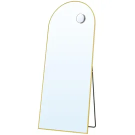 Songmics Standspiegel 60 x 165 cm Gold