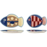 Bloomingville Willy Snackteller 20 cm Mehrfarbig 2er Set