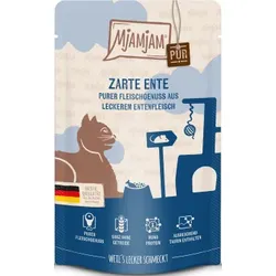 Katzen - Nassfutter MJAMJAM Cat Adult Ente pur, 125 g