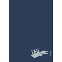 Korsch Verlag Foto-Malen-Basteln A4 dunkelblau mit Folienprägung 2027