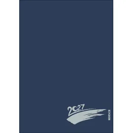 Korsch Verlag Foto-Malen-Basteln A4 dunkelblau mit Folienprägung 2027
