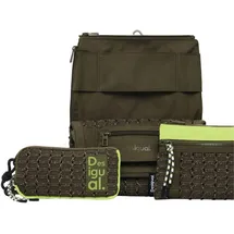 DESIGUAL Modularis Apolo Venecia Umhängetasche Synthetik Green