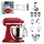 KitchenAid Artisan 5KSM175 Empire Rot inkl. Paket 3