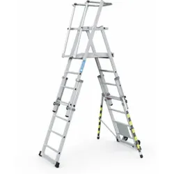 ZARGES Plattformleiter ZAP 7 Sprossen