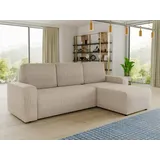 Sofnet Ecksofa Roma L, mit Schlaffunktion und Bettkasten, - Couches, Wohnlandschaften, Ecksofas