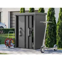 Primeyard 120 x 78 cm Gartenschrank L, anthrazit -