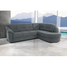 sit&more Ecksofa »Savoni L-Form« wahlweise mit Bettfunktion grau