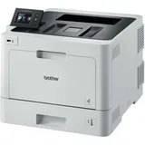 Brother HL-L8360CDWG1 Professioneller WLAN Farblaserdrucker mit NFC (31 Seiten/Min., Duplex, 2.400 x 600 dpi) weiß/schwarz - Grau