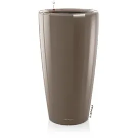 LECHUZA Rondo 32 Komplettset Ø 32 x 56 cm taupe hochglanz