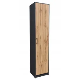 matkam Bücherregal Holzwerkstoff 39x180x35 cm Anthrazit