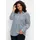 Sieh an! Klassische Bluse Langarm Blau 46