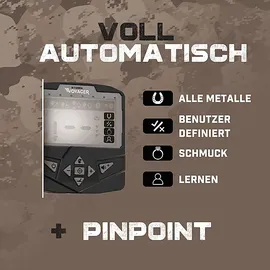MineLab Metalldetektor X-Terra Voyager Tactical