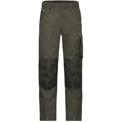 Funktionelle Arbeitshose "JN878" - 46 - olive