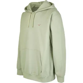 Cleptomanicx Ligull Boxy Hoodie Grün M