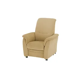 Polstermöbel Oelsa Fernsehsessel Sarah Flachgewebe 91 x 103 x 97 cm Orange elektrisch