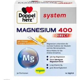 Doppelherz Magnesium 400 Direct Pellets 30 St.
