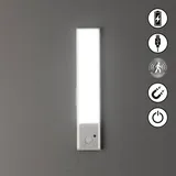 easy! by fhl EASY BY FHL LED Unterbauleuchte "Magnetic", silber (silberfarben), 1 flammig, H: 1,40cm, Lampen, lange Leuchtdauer