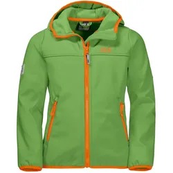 Jack Wolfskin Softshelljacke Fourwinds (wind-& wasserabweisend) grün Kinder