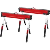 Einhell 461002 Stahl Arbeitsbock höhenverstellbar 500kg (B x H) 22cm x 106.5cm 18kg 2St.