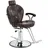 Physa Ilford Friseurstuhl mit Kopfstütze und Fußstütze - braun - Braun