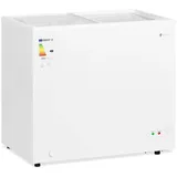 Royal Catering Gefriertruhe - 200 L - Glastüren - abschließbar -