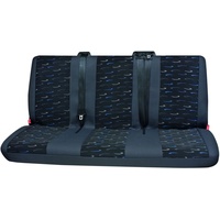 PETEX Sitzbezug Universal Eco Class Profi 2 blau bestehend aus 3er Bank hinten 1-teilig