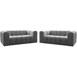 Fun Möbel SOFASET Solvie 2-2 In Tiffani