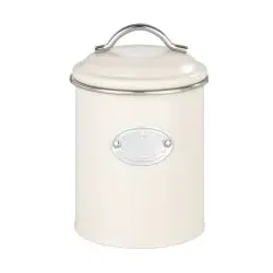 WENKO Aufbewahrungsdose Nero , 1,0 L, Vorratsdose im Retro-Design 54041100 , 1 Stück