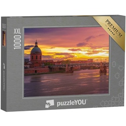 puzzleYOU Puzzle Puzzle 1000 Teile XXL „Kuppel in Toulouse, Frankreich“, 1000 Puzzleteile, puzzleYOU-Kollektionen Frankreich