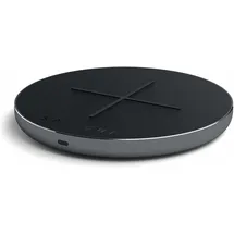 Satechi Wireless Fast-Charging Pad V2 Space Gray