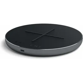 Satechi Wireless Fast-Charging Pad V2 Space Gray