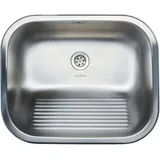 Reginox Reginox, Spülbecken, Spülbecken, Edelstahl Küchenspüle Ottawa OSP Wandmontage, 50x40 cm R04029 (Spülbecken Zubehör, 45 cm, 55 cm)